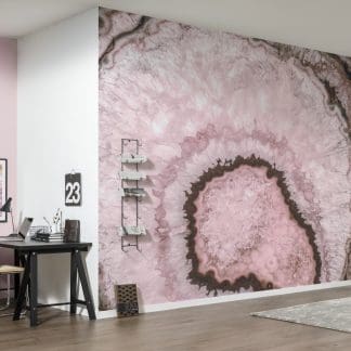 Φωτοταπετσαρία Τοίχου Ροζ Κρύσταλλος- Komar - Decotek INX6-074 (300cm x 280cm)-172908