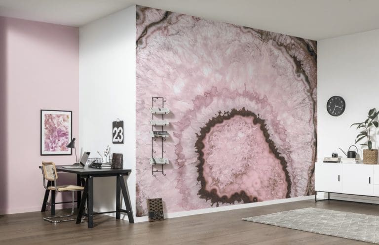 Φωτοταπετσαρία Τοίχου Ροζ Κρύσταλλος- Komar - Decotek INX6-074 (300cm x 280cm)-172908