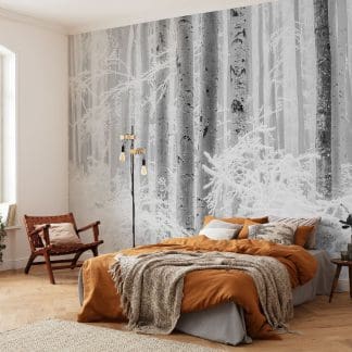 Φωτοταπετσαρία τοίχου Χειμερινό Δάσος - Komar - Decotek R4-043 (400cm x 280cm)-173516