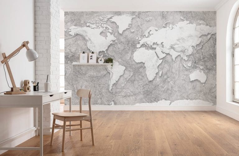 Φωτοταπετσαρία Τοίχου Παγκόσμιος Χάρτης - Komar - Decotek x7-1007 (350cm x 250cm)-172578