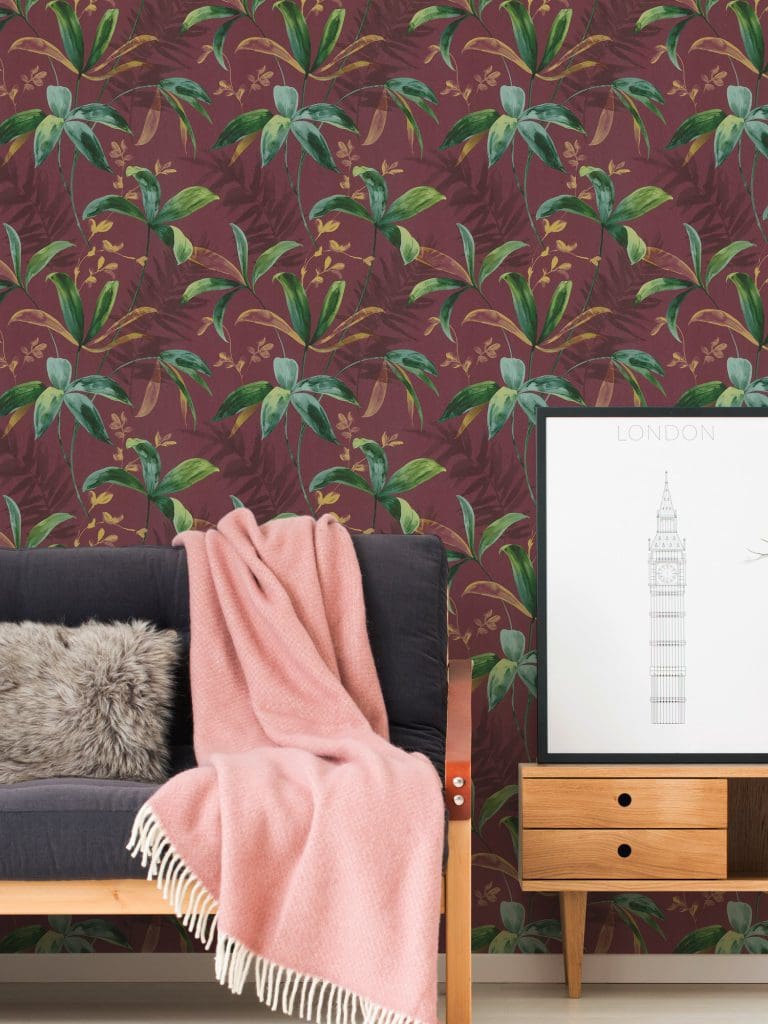 Φλοράλ Ταπετσαρία Τοίχου Φύλλα – AS Creation, Jungle Chic (1005x53cm) – Decotek 377043-174609