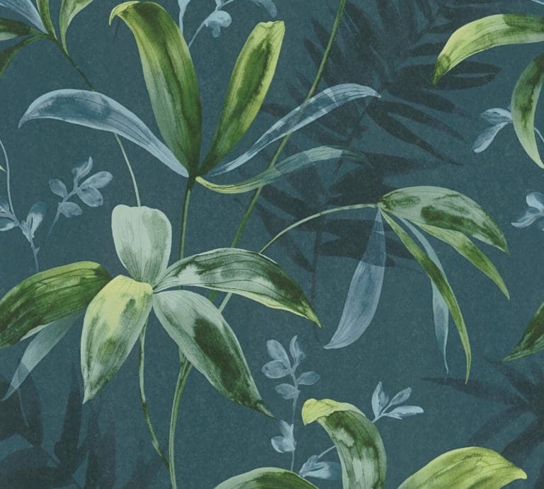 Φλοράλ Ταπετσαρία Τοίχου Φύλλα – AS Creation, Jungle Chic (1005x53cm) – Decotek 377044-0