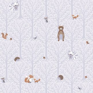 Παιδική Ταπετσαρία Τοίχου Ζωάκια του Δάσους – AS Creation, Little Love (1005x53cm)– Decotek 381191-0