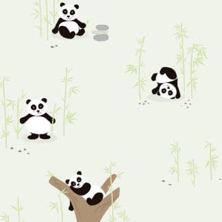 Παιδική Ταπετσαρία Τοίχου Αρκουδάκια Panda – AS Creation, Little Love (1005x53cm)– Decotek 381421-0