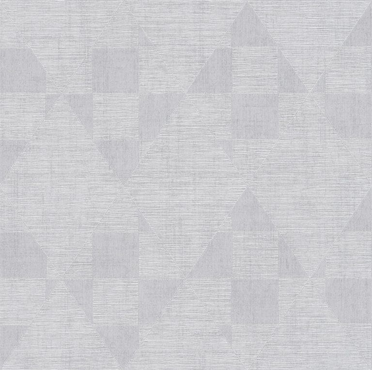 Ταπετσαρία Τοίχου Πλακάκι, Γεωμετρικά Σχήματα – Living Walls, Titanium 3 (1005x53cm) – Decotek 381961-0