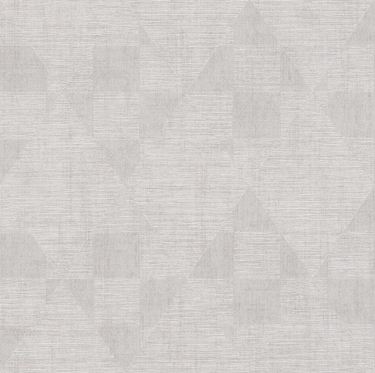 Ταπετσαρία Τοίχου Πλακάκι, Γεωμετρικά Σχήματα – Living Walls, Titanium 3 (1005x53cm) – Decotek 381965-0