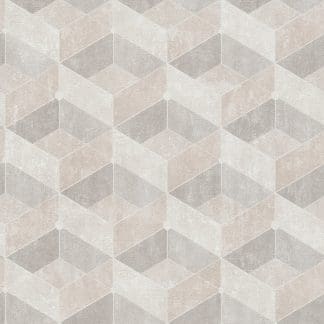 Μοντέρνα Ταπετσαρία Τοίχου 3D Γεωμετρικά Σχήματα – Living Walls, Titanium 3 (1005x53cm) – Decotek 382021-0