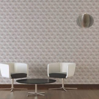 Μοντέρνα Ταπετσαρία Τοίχου 3D Γεωμετρικά Σχήματα – Living Walls, Titanium 3 (1005x53cm) – Decotek 382021-174202