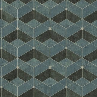 Μοντέρνα Ταπετσαρία Τοίχου 3D Γεωμετρικά Σχήματα – Living Walls, Titanium 3 (1005x53cm) – Decotek 382023-0