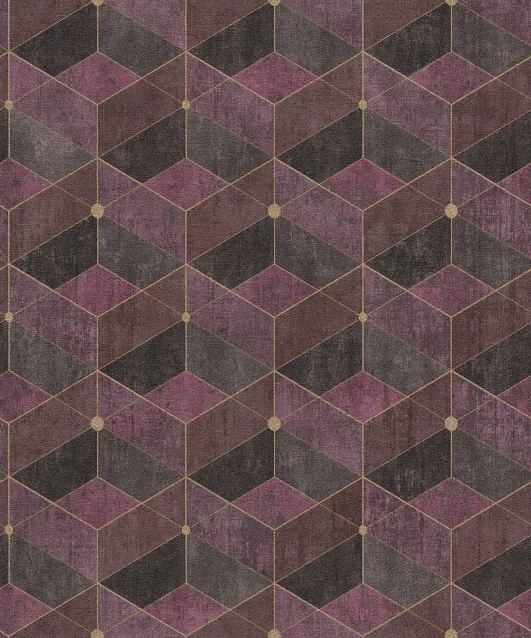 Μοντέρνα Ταπετσαρία Τοίχου 3D Γεωμετρικά Σχήματα – Living Walls, Titanium 3 (1005x53cm) – Decotek 382025-0