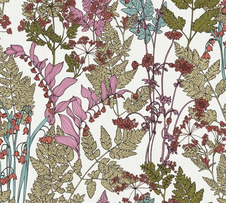 Φλοράλ Ταπετσαρία Τοίχου – AS Creation, Floral Impression (1005x53cm) – Decotek 377513-0
