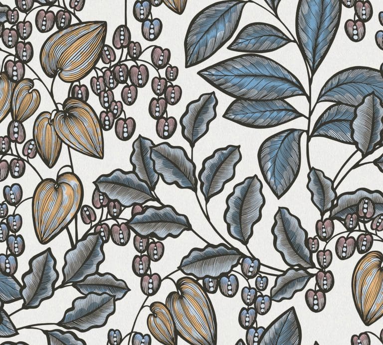 Φλοράλ Ταπετσαρία Τοίχου – AS Creation, Floral Impression (1005x53cm) – Decotek 377548-0