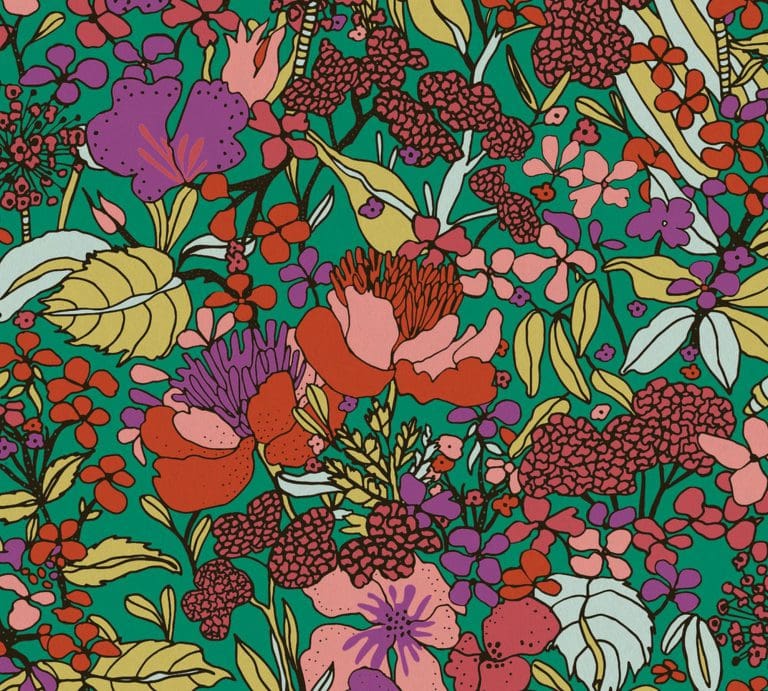 Φλοράλ Ταπετσαρία Τοίχου – AS Creation, Floral Impression (1005x53cm) – Decotek 377561-0