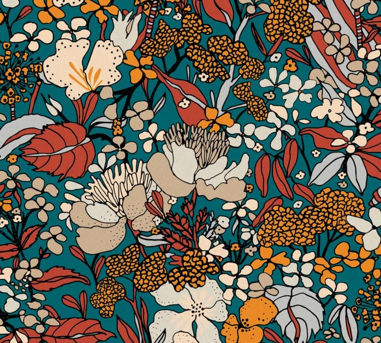 Φλοράλ Ταπετσαρία Τοίχου – AS Creation, Floral Impression (1005x53cm) – Decotek 377562-0