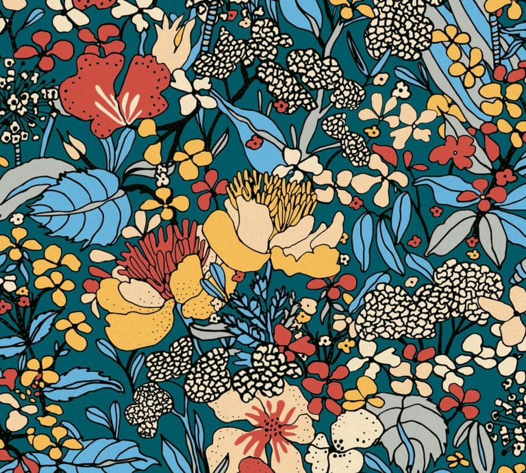Φλοράλ Ταπετσαρία Τοίχου – AS Creation, Floral Impression (1005x53cm) – Decotek 377564-0