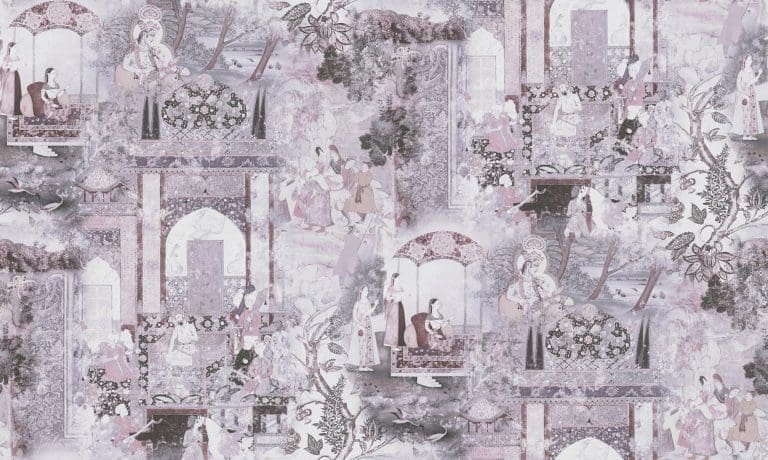 Θεματική Ταπετσαρία Τοίχου με Πολιτισμό Ανατολής – AS Creation,Dreamy Flowery (1005x53cm) – Decotek 381744-0