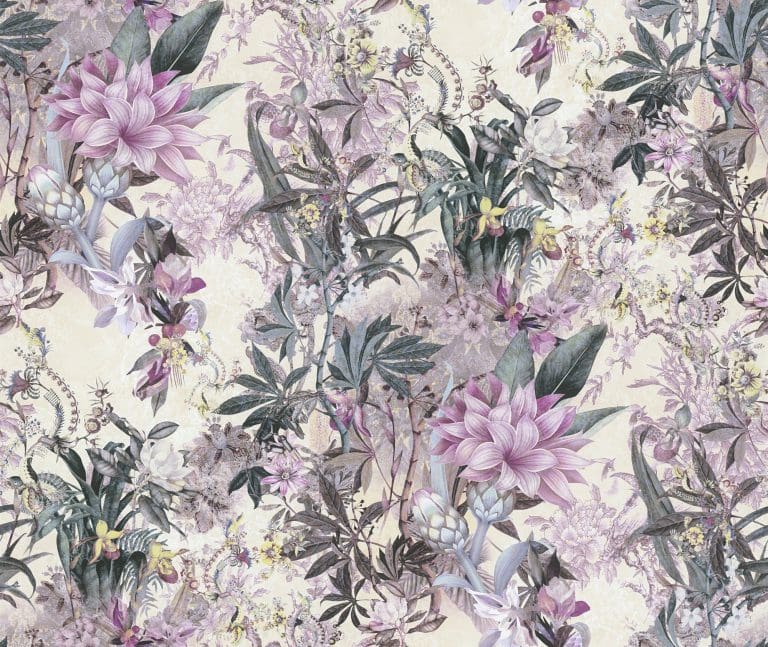 Φλοράλ Ταπετσαρία Τοίχου – AS Creation,Dreamy Flowery (1005x53cm) – Decotek 381774-0