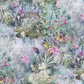 Ταπετσαρία Τοίχου Τροπικά Φυτά και Παπαγάλοι – AS Creation,Dreamy Flowery (1005x53cm) – Decotek 381791-0