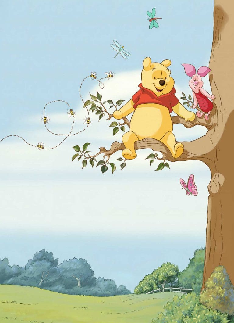 Komar Non Woven Photomural Winnie the Pooh Tree-0