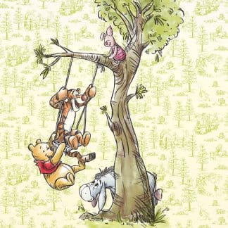 Komar Non Woven Photomural Winnie the Pooh in the Wood-0