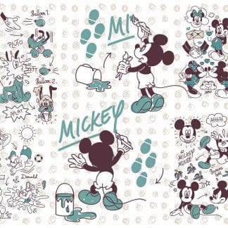 Komar Non Woven Photomural Mickey and Friends-0