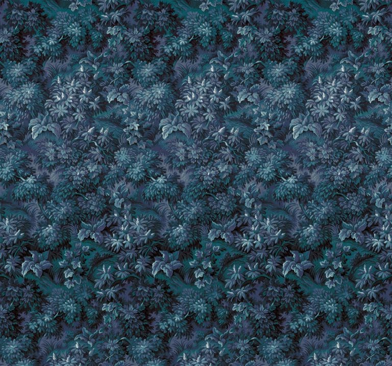 Komar Non Woven Photomural Botanique Bleu-0