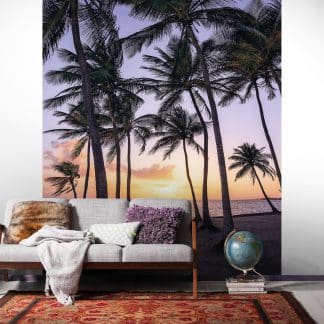 Komar Non Woven Photomural Palmtrees on Beach-209901