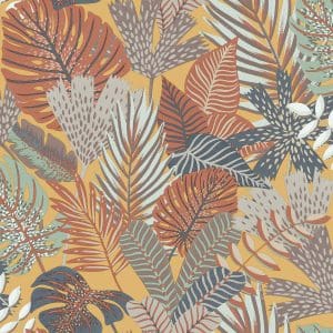 Ταπετσαρία Τοίχου Τροπικά φύλλα - Ugepa, Eden ( 1005 x 53cm ) - Decotek M36902-0