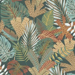 Ταπετσαρία Τοίχου Τροπικά φύλλα - Ugepa, Eden ( 1005 x 53cm ) - Decotek M36904-0