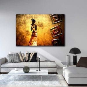 Πίνακας Ζωγραφικής Κορίτσι από την Αφρική - Decotek 220402-0
