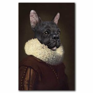 Πίνακας Ζωγραφικής Σκύλος με Αριστοκρατικό Στυλ- Decotek 220408-217341