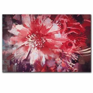 Πίνακας Ζωγραφικής Κόκκινα Λουλούδια - Decotek 220434-217391