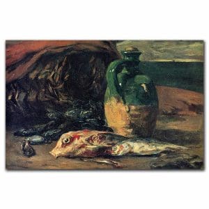 Πίνακας Ζωγραφικής Νεκρή Φύση με Ψάρια, Πωλ Γκωγκέν 1878 - Decotek 220442-217407