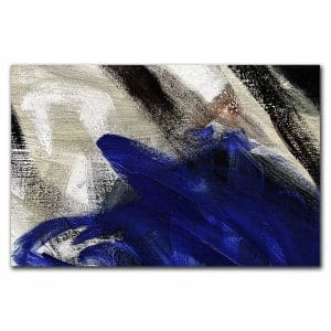 Πίνακας Ζωγραφικής Αφηρημένο Μπλε και Γκρι - Decotek 220450-217421
