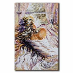 Πίνακας Ζωγραφικής Κορίτσι Δίπλα στο Παράθυρο - Decotek 220479-217479
