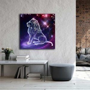 Πίνακας Ζωγραφικής Λιοντάρι στα Αστέρια - Decotek 220500-0