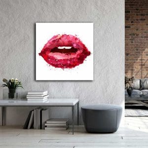Πίνακας Ζωγραφικής Κόκκινα Χείλη - Decotek 220525-0