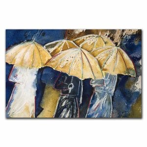 Πίνακας Ζωγραφικής Βροχερή Ημέρα - Decotek 220609-212465