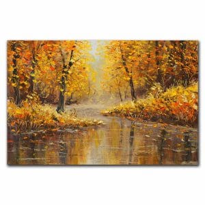 Πίνακας Ζωγραφικής Φθινόπωρο στο Δάσος - Decotek 220636-212565