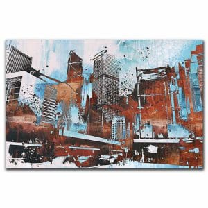 Πίνακας Ζωγραφικής Ουρανοξύστες - Decotek 220659-212657