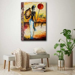 Πίνακας Ζωγραφικής Γυναίκα Διπλα στο Ποτάμι - Decotek 220671-0