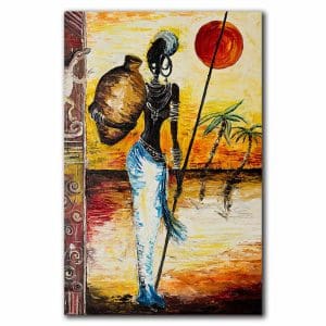 Πίνακας Ζωγραφικής Γυναίκα Διπλα στο Ποτάμι - Decotek 220671-212701
