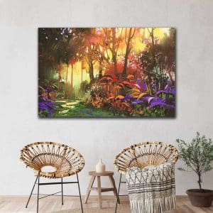 Πίνακας Ζωγραφικής Ζωγραφισμένο Δάσος - Decotek 220674-0