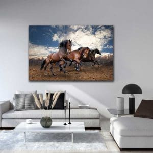 Πίνακας Ζωγραφικής Άγρια Άλογα - Decotek 220737-0