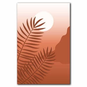 Πίνακας Ζωγραφικής Βουνά και Ήλιος - Decotek 220758-213037