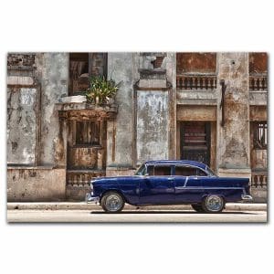 Πίνακας Ζωγραφικής Αυτοκίνητο στην Κούβα - Decotek 220796-213177