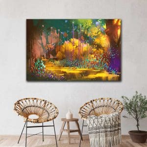 Πίνακας Ζωγραφικής Φανταστικό Δάσος - Decotek 220802-0