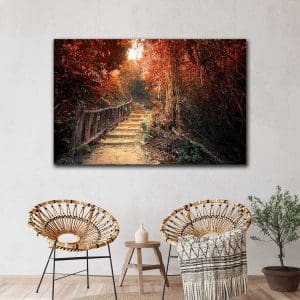 Πίνακας Ζωγραφικής Μονοπάτι σε Φανταστικό Δάσος - Decotek 220819-0