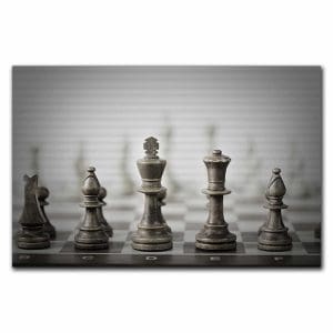 Πίνακας Ζωγραφικής Ώρα για Σκάκι - Decotek 220821-213273