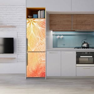 Αυτοκόλλητο Ψυγείου Ζωγραφισμένα Λουλούδια - Decotek 20308-0